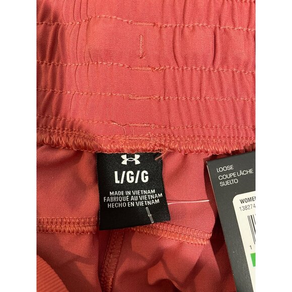Under Armour Womens Loose Fit Coral Joggers With Zipper Pocket L - Picture 8 of 16